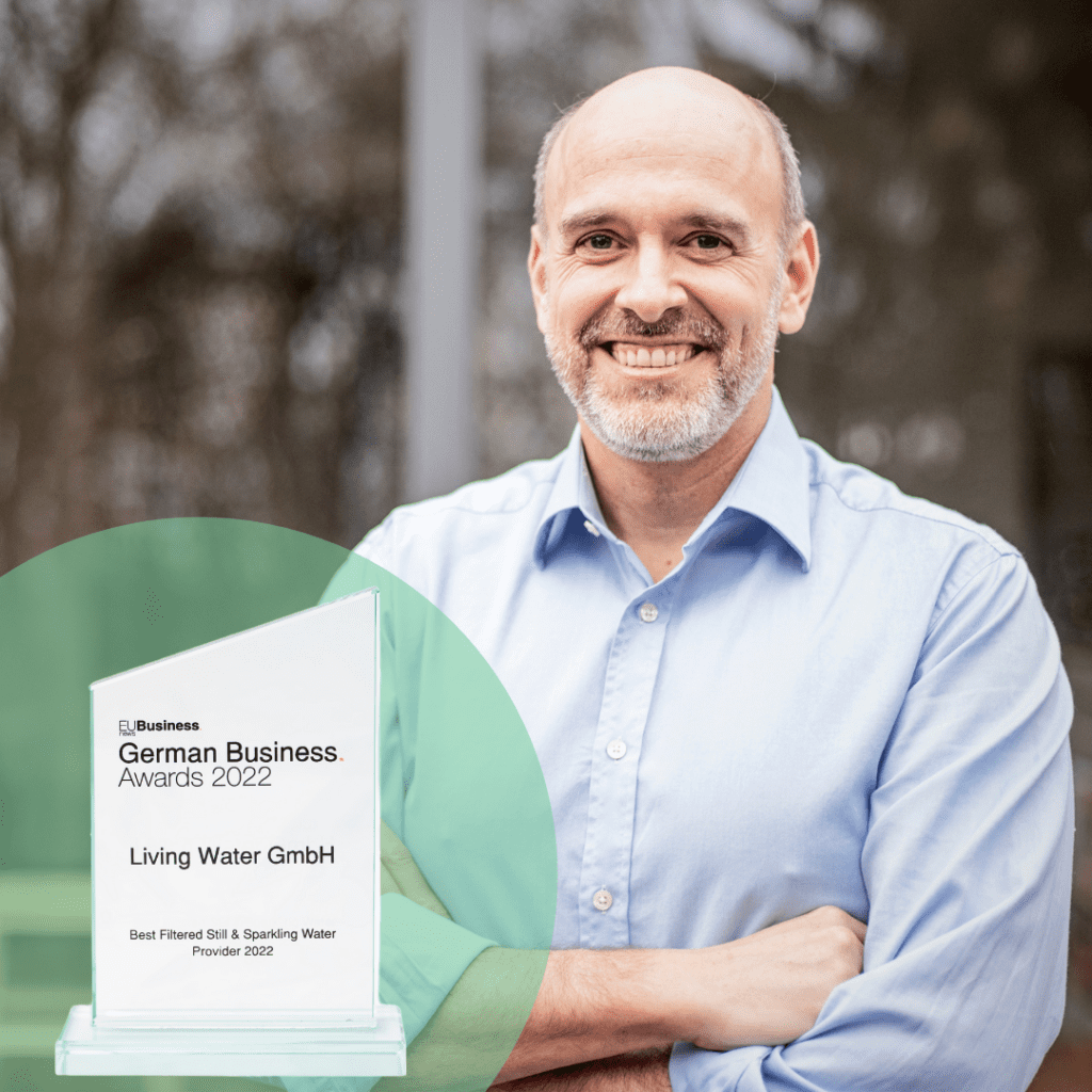 Living Water gewinnt German Business Award 2022