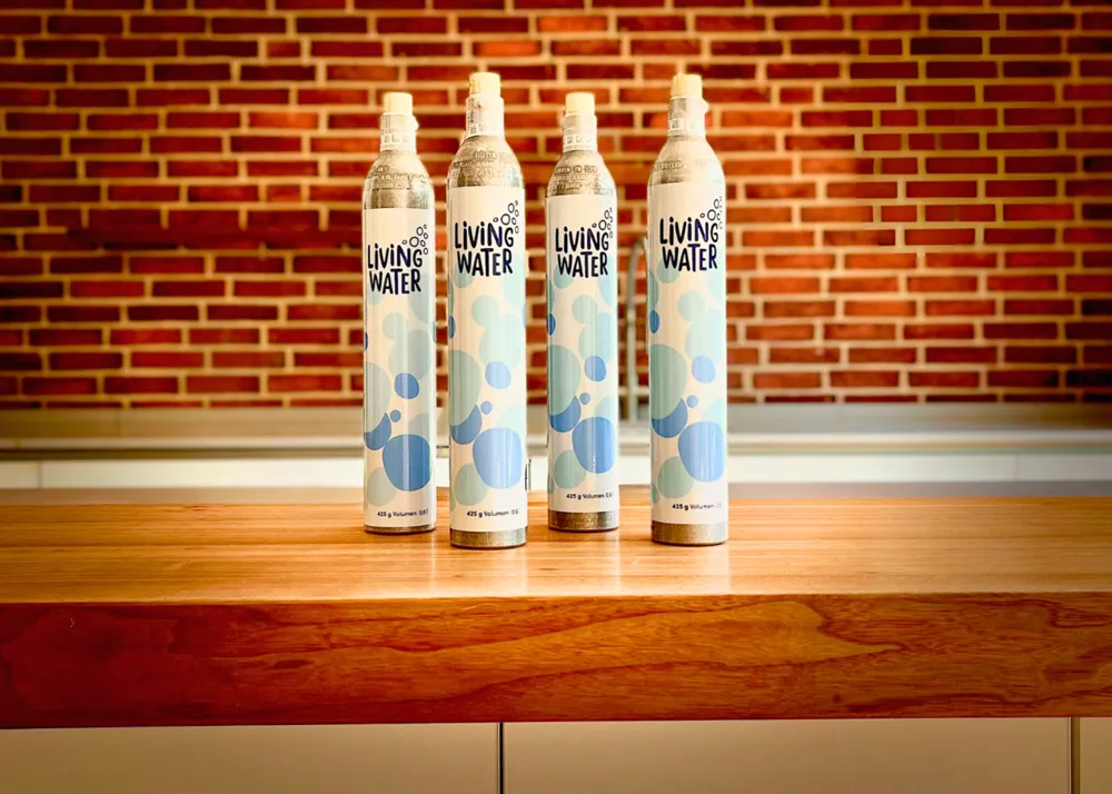 Co2-Flaschen und CO2-Refill-Service von Living Water