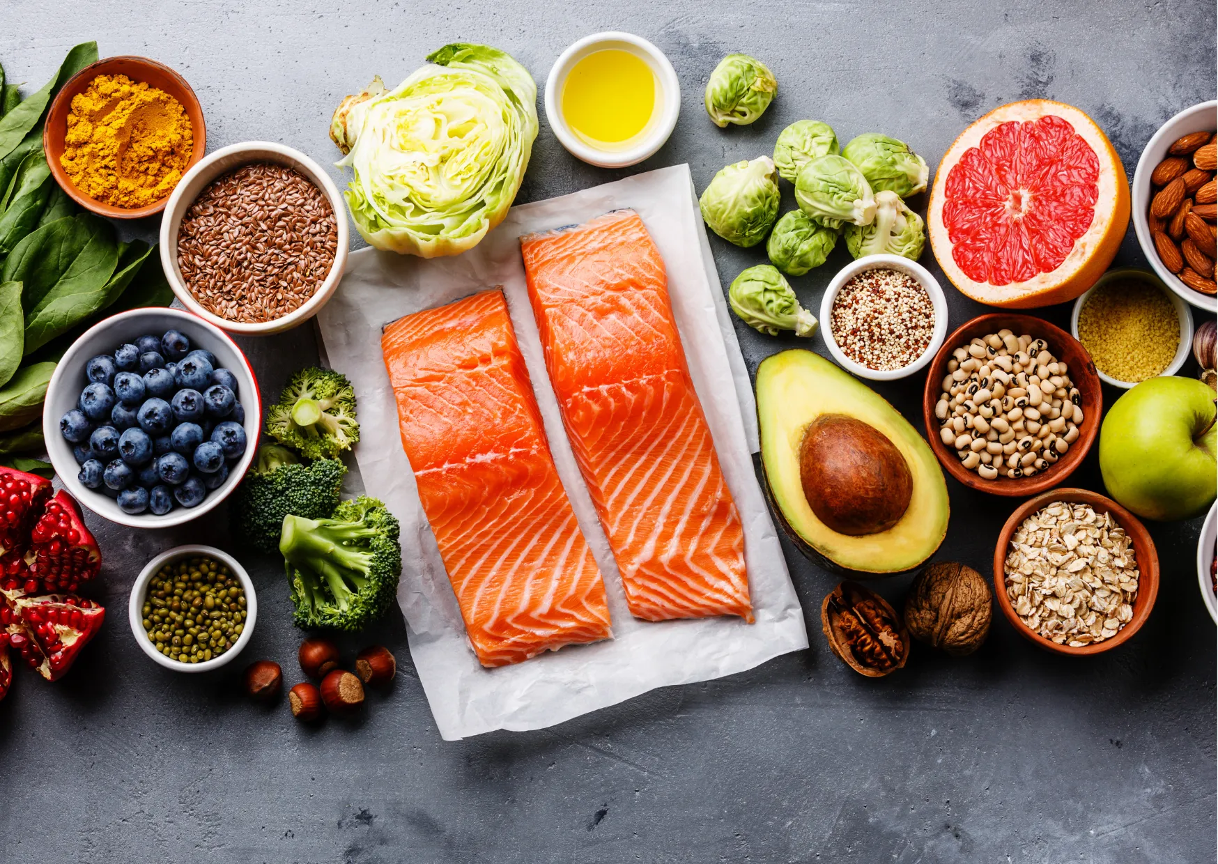 Immunsystem: Ernährung in der Schwangerschaft Nährstoffreiche Lebensmittel für eine gesunde Ernährung in der Schwangerschaft